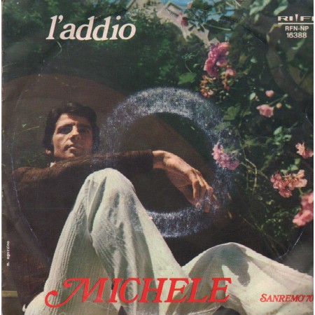 Michele Vinile 7" 45 Giri L’Addio - Lettera A Ivana Rifi – RFNNP16388 Nuovo