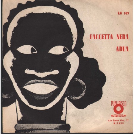 Marcello Valci Vinile 7" 45 Giri Faccetta Nera Publidisco Italiana – KW32103A Nuovo