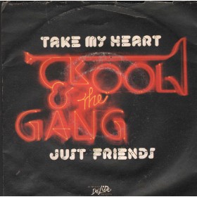Kool E The Gang Vinile 7" 45 Giri Take My Heart / Just Friends De-Lite – DL905 Nuovo