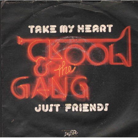 Kool E The Gang Vinile 7" 45 Giri Take My Heart / Just Friends De-Lite – DL905 Nuovo