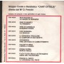Gruppo Corale Canti D'Italia Vinile 7" 45 Giri Divina Patria CBN46031 Nuovo