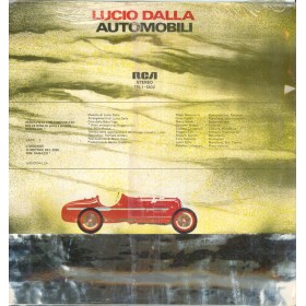 Lucio Dalla ‎Lp Vinile Automobili / RCA ‎TPL1 1202 Sigillato