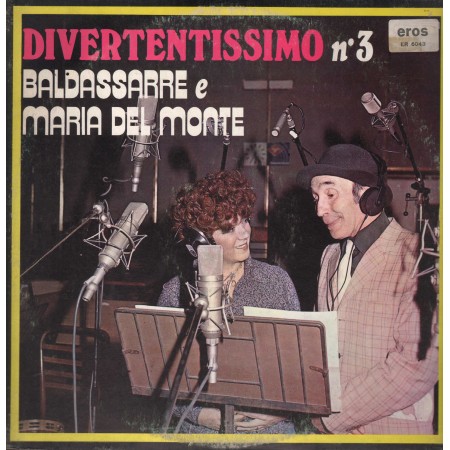 Baldassarre E Maria Del Monte Vinile LP Divertentissimo N.3 Eros – ER6043 Nuovo