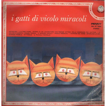 I Gatti Di Vicolo Miracoli Vinile LP Omonimo Same Rifi – RELST19369 Nuovo