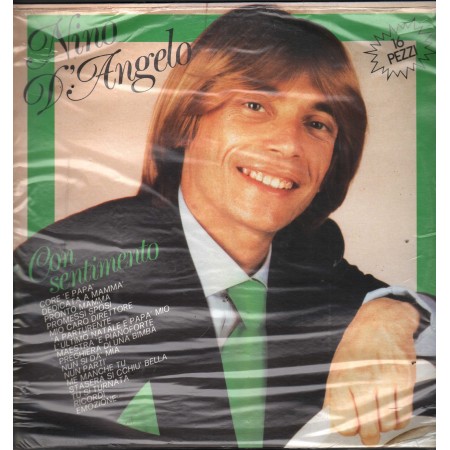 Nino D'Angelo Vinile LP Con Sentimento Ricordi– ORL8864 Sigillato