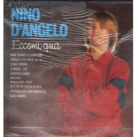 Nino D'Angelo Vinile LP Eccomi Qua Ricordi – ORL8852 Sigillato