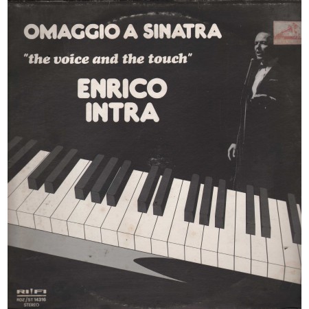 Enrico Intra Vinile LP Omaggio A Sinatra - The Voice And The Touch RDZST14316 Nuovo
