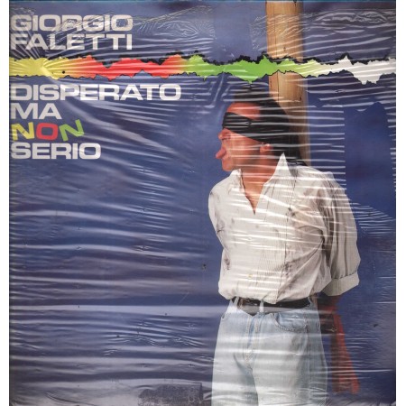 Giorgio Faletti Vinile LP Disperato Ma Non Serio Five – FM13687 Sigillato