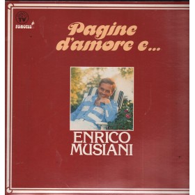 Enrico Musiani Vinile LP Pagine D'Amore E...Pagine Di Vita LPFNT4011 Sigillato