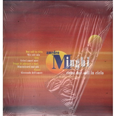 Amedeo Minghi Vinile LP Come Due Soli In Cielo Fonit Cetra – TLPX380 Sigillato