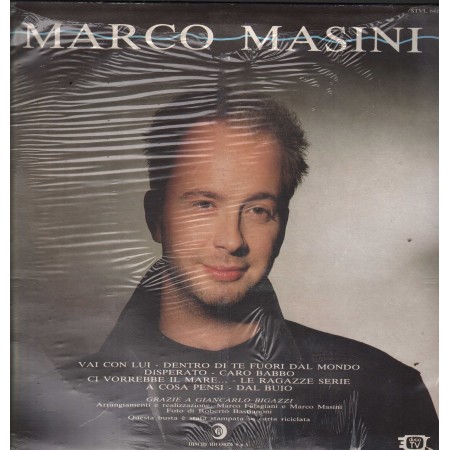 Marco Masini Vinile LP Omonimo Same Ricordi – STVL6416 Sigillato