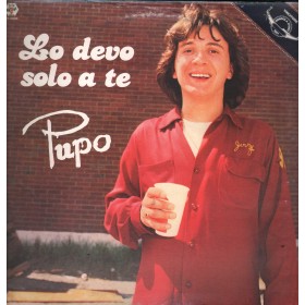Pupo Lp Vinile Lo Devo Solo A Te Baby Records – BR56026 Nuovo