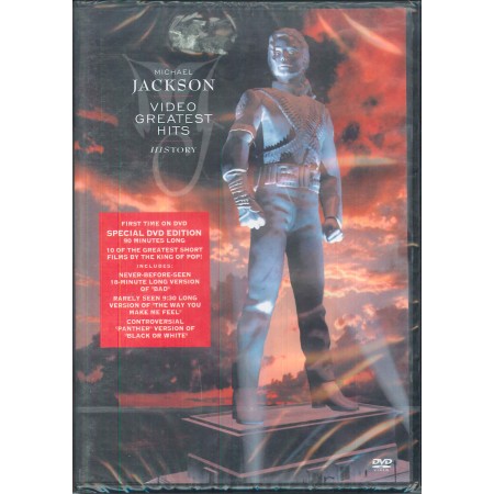 Michael Jackson Video Greatest Hits - HIStory DVD SMV 50123 9 Sigillato