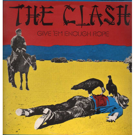 The Clash Lp 33giri Give 'Em Enough Rope Nuovo