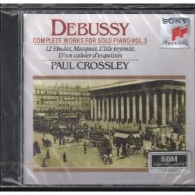 Claude Debussy CD Complete Works For Solo Piano - Vol.3 Sony Classical – SK53281 Sigillato