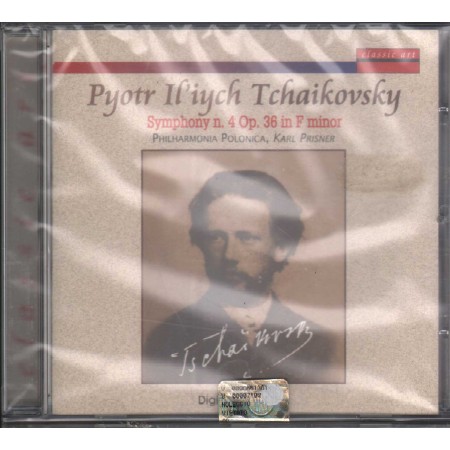 Pyotr Ilyich Tchaikovsky CD Symphony N.4 Classic Art – CA178 Sigillato