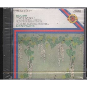 Johannes Brahms CD Symphony No. 2 / Academic Festival Overture CBS – MYK44870 Sigillato
