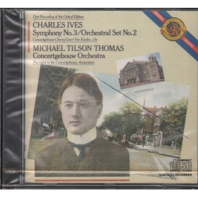 Charles Ives CD Symphony No. 3 / Orchestral Set No. 2 CBS – MK37823 Sigillato