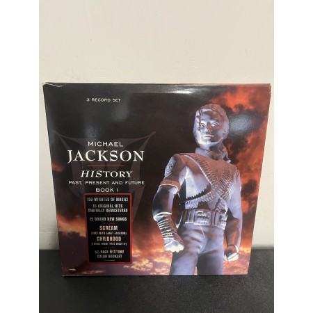 Michael Jackson 3 x Vinile HIStory - Past, Present And Future - Book I EPC 474709 1