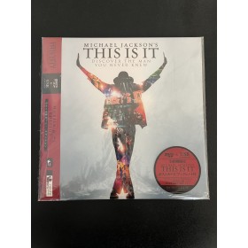 Michael Jackson This Is It Premium Record Jacket Mobile & PC Edition micro SD + USB Limited Release