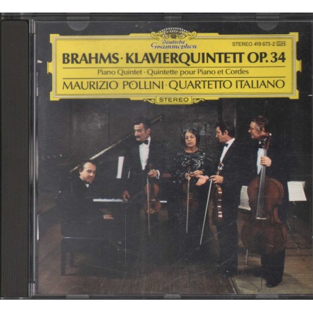 Johannes Brahms CD Klavierquintett Op. 34, Piano Quintet, Quintette Pour Piano Et Cordes Deutsche – 4196732 Sigillato