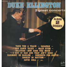 Duke Ellington 2 Lp Vinile 2 Great Concerts / Disques Festival  Nuovo Duke Ellington Lp DOPPIO 33giri 2 Great Concerts Nuovo