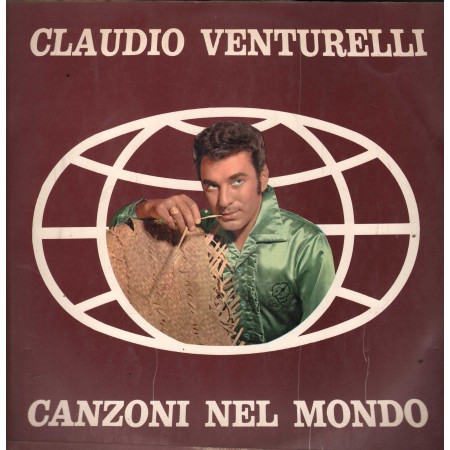 Claudio Venturelli Lp Vinile Canzoni Nel Mondo Universal – LPX50010 Nuovo