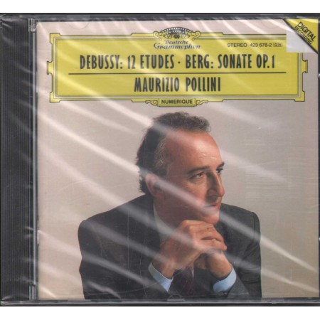 Claude Debussy CD 12 Etudes / Sonate Op. 1 Deutsche – 4236782 Sigillato