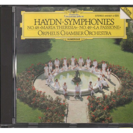 Joseph Haydn CD Symphonies No. 48 Maria Theresia, No. 49 La Passione Deutsche – 4196072 Sigillato