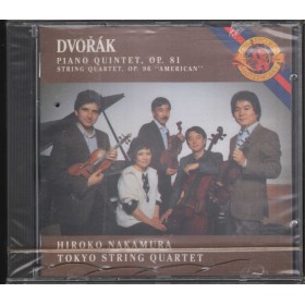 Dvorak CD Piano Quintet, Op. 81String Quartet, Op. 96 American MK44920 Sigillato