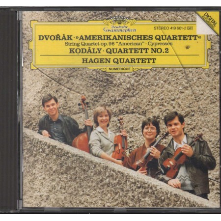 Dvorak CD Zypressen / Quartett No. 2 Deutsche – 4196012 Sigillato