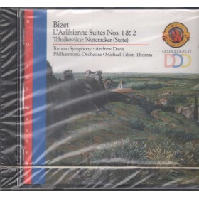 Georges Bizet CD L'Arlésienne Suites Nos. 1,2, Nutcracker CBS – MDK45649 Sigillato