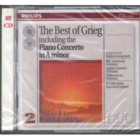 Edvard Grieg CD The Best Of - The Piano Concerto In A Minor Philips – 4383802 Sigillato