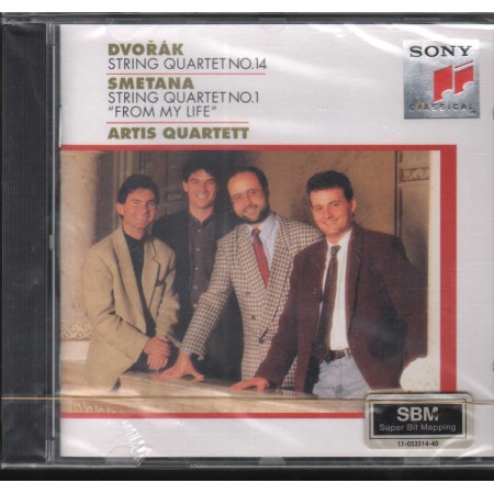 Dvorak CD String Quartet No. 14, String Quartet No. 1 Sony – SK53282 Sigillato