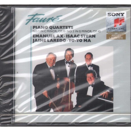 Fauré CD Piano Quartets 1 In C Minor, Op.15, 2 In G Minor, Op.45 – SK48066 Sigillato