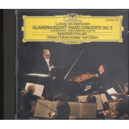 Beethoven CD Klavierkonzert, Piano Concerto No. 3 Deutsche – 4134462 Sigillato