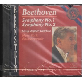 Beethoven CD Symphony No.1 / No.2 / Konig Stephan Overture MK42219 Sigillato