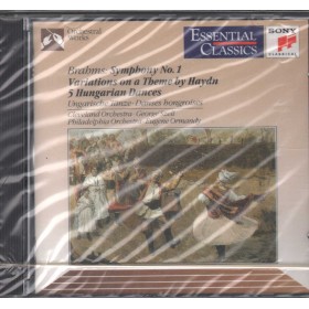 Johannes Brahms CD Symphony No.1 Hungarian Dances Sony Classical – SBK46534 Sigillato