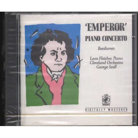 Beethoven CD Piano Concerto No. 5 Emperor CBS – MBK44891 Sigillato