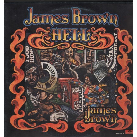 James Brown Lp Vinile Hell Polydor – 2669018A Nuovo