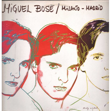 Miguel Bosé Lp Vinile Milano - Madrid CBS – CBS25450 Nuovo
