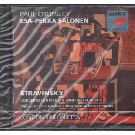 Stravinsky, Crossley CD Concerto For Piano E Wind Instruments SK45797 Sigillato