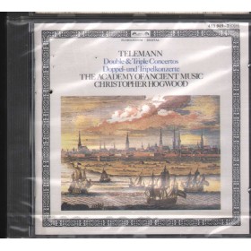 Telemann, Hogwood CD Double E Triple Concertos L'Oiseau-Lyre – 4119492 Sigillato
