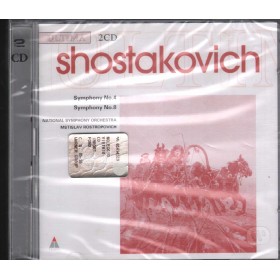 Shostakovich, Rostropovich CD Symphony No.4 / No.8 Teldec – 8573877992 Sigillato