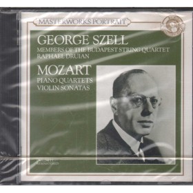 Mozart, Szell, Druian CD Piano Quartets - Violin Sonatas CBS – MPK47685 Sigillato