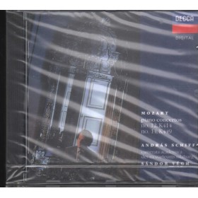 Mozart, Schiff, Vegh CD Piano Concertos No. 12, K414, No. 14, K449 Decca – 4178862 Sigillato