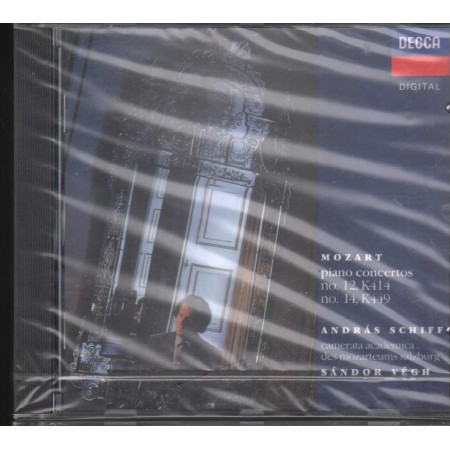 Mozart, Schiff, Vegh CD Piano Concertos No. 12, K414, No. 14, K449 Decca – 4178862 Sigillato