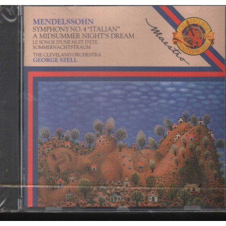 Mendelssohn, Szell CD Symphony No.4 , A Midsummer Night's Dream Sigillato