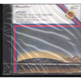 Walter, Mozart CD Symphony No. 35 Haffner, No. 39 Maestro – MYK44778 Sigillato