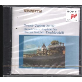 Mozart, L'Archibudelli CD Clarinet Quintet, Quartet, Kegelstatt SK53366 Sigillato